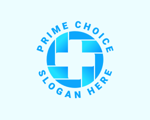 Medical Cross Pharmacy logo design