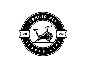 Stationary Bike Fitness logo