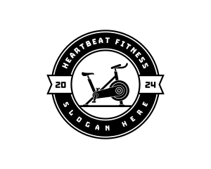 Stationary Bike Fitness logo