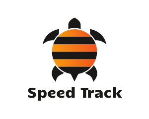 Bee Stripes Turtle Logo