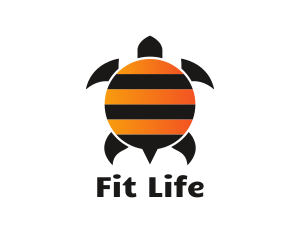 Bee Stripes Turtle logo