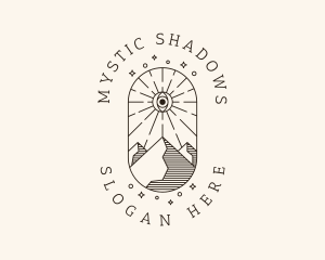 Mystic Mountain Eye logo design