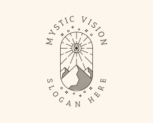 Mystic Mountain Eye logo
