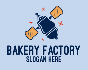 Space Bakery Kitchen logo design