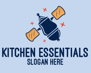 Space Bakery Kitchen logo design