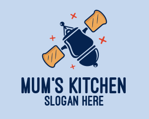 Space Bakery Kitchen logo design