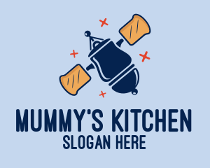 Space Bakery Kitchen logo design