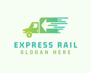 Express Truck Shipping logo design