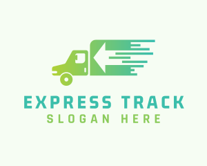 Express Truck Shipping logo design