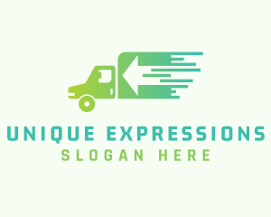 Express Truck Shipping logo design