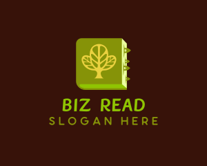 Nature Book Tree logo design