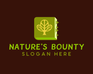 Nature Book Tree logo design