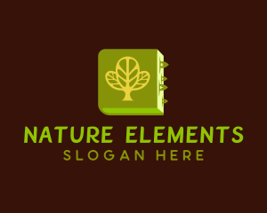 Nature Book Tree logo design