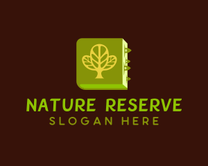 Nature Book Tree logo design