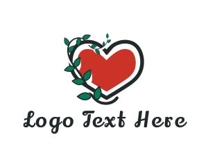 Heart Vine Gardening logo