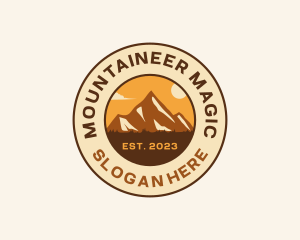 Mountain Travel Explore logo design