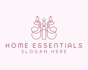 Candle Home Decor logo design