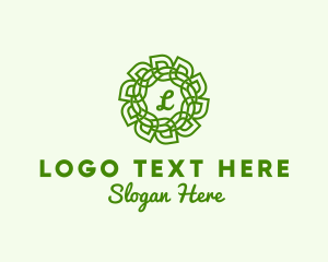 Biotech Leaf Flower logo