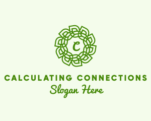 Biotech Leaf Flower logo design