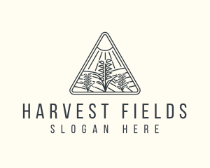 Rice Farm Field logo design