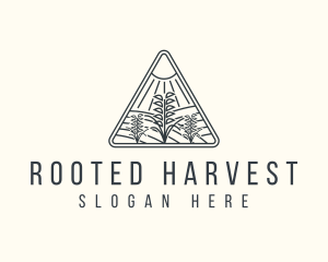 Rice Farm Field logo design