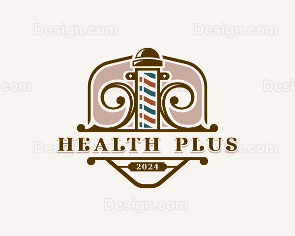 Barbershop Grooming Barber Logo