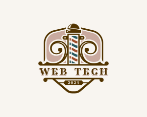 Barbershop Grooming Barber Logo