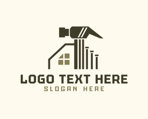 Carpentry Hammer Architecture logo