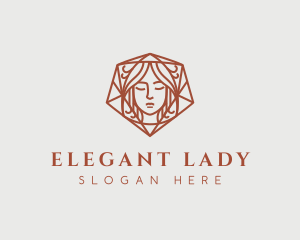 Elegant Woman Brand logo design