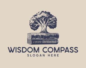 Tree Book Wisdom logo