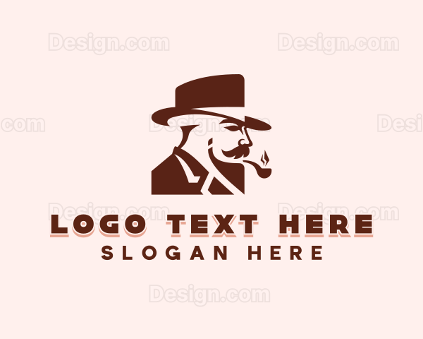 Smoking Gentleman Menswear Logo