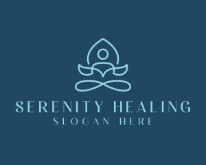 Reiki Wellness Yoga logo design