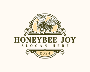 Honey Bee Insect logo