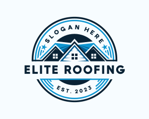 House Realtor Roofing logo design