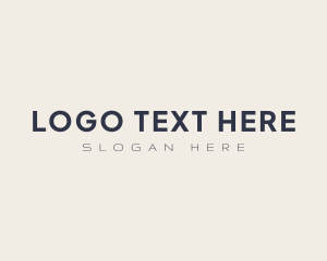 Sans Serif - Generic Elegant Brand logo design