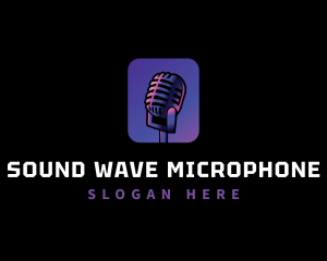 Podcast Microphone logo