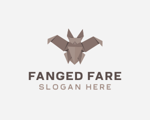 Paper Bat Origami  logo