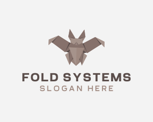Paper Bat Origami  logo