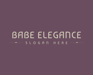 Elegant Luxury Business logo design