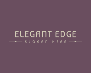 Elegant Luxury Business logo design