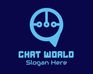 Blue Circuit Chat logo