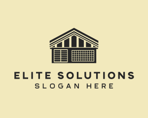 Warehouse Storage Home logo design