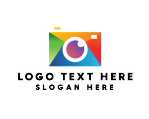 Colorful Photography Camera logo