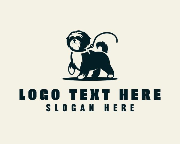 Shih Tzu logo example 1