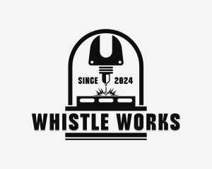 Laser Metalworks Machinery logo design