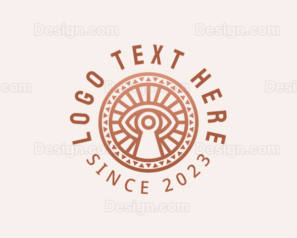 Ancient Tribe Eye Logo