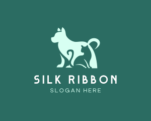 Cat Dog Pet  logo design