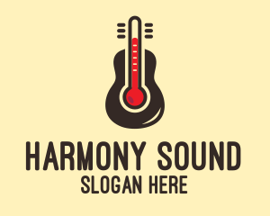 Thermometer Guitar Instrument  logo