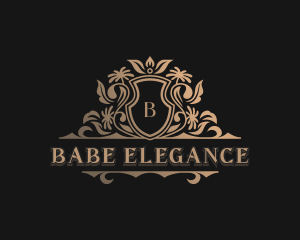 Luxury Floral Boutique logo design