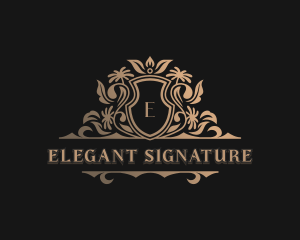 Luxury Floral Boutique logo design